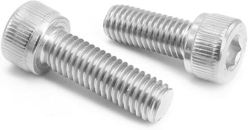 مسامير غطاء رأس M4 Socket ، مسامير M4 × 45 مم ، M4-0.7 × 45 ملم المسمار والترباس ، 304 من الفولاذ المقاوم للصدأ 18-8 ، المسمار آلة المقبس السداسي ، محرك سداسي ألن ، إنهاء مشرق ، مؤشر ترابط كامل ، unc ، 30pcs (M4x45-30) in Kuwait