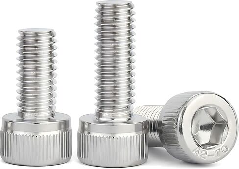 مسامير غطاء رأس M4 Socket ، مسامير M4 × 45 مم ، M4-0.7 × 45 ملم المسمار والترباس ، 304 من الفولاذ المقاوم للصدأ 18-8 ، المسمار آلة المقبس السداسي ، محرك سداسي ألن ، إنهاء مشرق ، مؤشر ترابط كامل ، unc ، 30pcs (M4x45-30) in Kuwait