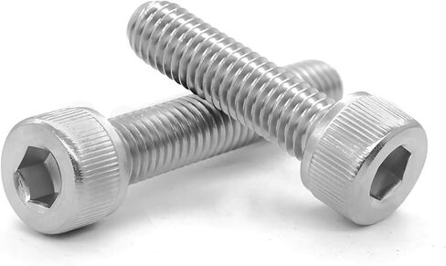 M4 Socket Head Cap Screws,M4×45mm Bolts,M4-0.7×45mm Screw and Bolt,304 Stainless Steel 18-8, Hex Socket Machine Screw, Allen Hex Drive, Bright Finish, Fully Thread, UNC,30Pcs (M4x45-30) in Saudi Arabia