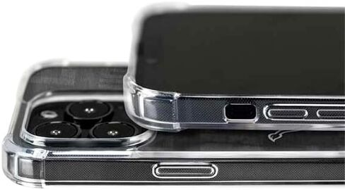 Skinit Phone Case Compatible with MagSafe iPhone 15 Pro - Officially Licensed NFL Detroit Lions Black & White Design in Saudi Arabia