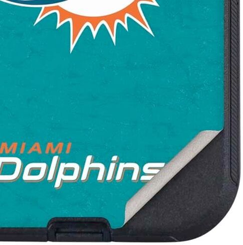 Skinit Skinit Phone Skin متوافق مع Otterbox Defender iPhone 13 Pro Max - NFL Miami Dolphins مرخص رسميًا. in Saudi Arabia