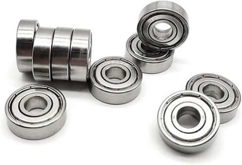 10PC Desktop 3D Printer Special Bearing 608ZZ ABEC-7 8X22X7 mm Mute Speed Miniature Ball Bearings ZZ809 Reprap Prusa i3 Parts in Saudi Arabia