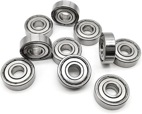10PC Desktop 3D Printer Special Bearing 608ZZ ABEC-7 8X22X7 mm Mute Speed Miniature Ball Bearings ZZ809 Reprap Prusa i3 Parts in Saudi Arabia