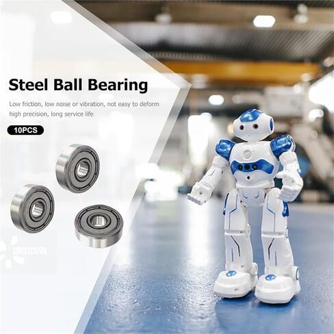 10pcs Silent Small Bearing 5x16x5mm 625ZZ Pulley Wheel Bearing Deep Groove Mini Ball Bearing Carbon Steel for Skateboard Scooter(10PCS_16MM) in Saudi Arabia