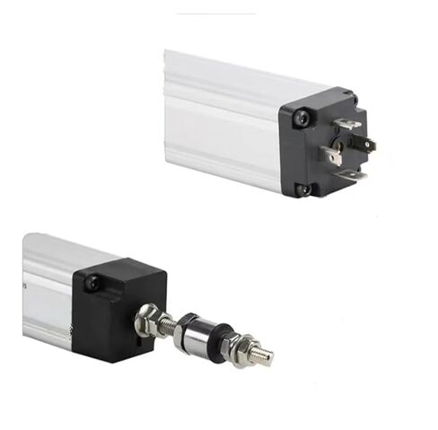 LWH 350 مم-550 مم قضيب مقاوم المسطرة الإلكترونية الجهد الإزاحة التناظرية قياس مستشعرات محول الموضع الخطي (Black350mm) in Kuwait