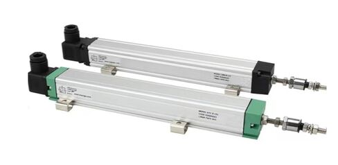 LWH 350 مم-550 مم قضيب مقاوم المسطرة الإلكترونية الجهد الإزاحة التناظرية قياس مستشعرات محول الموضع الخطي (Black350mm) in Kuwait