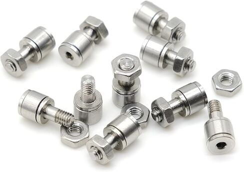 1Pcs CF3 KR10 Stud Type Cam Follower Bearing KR10 SUS304 Stainless Steel Cam Follower Bearing M3X10X17mm in Saudi Arabia