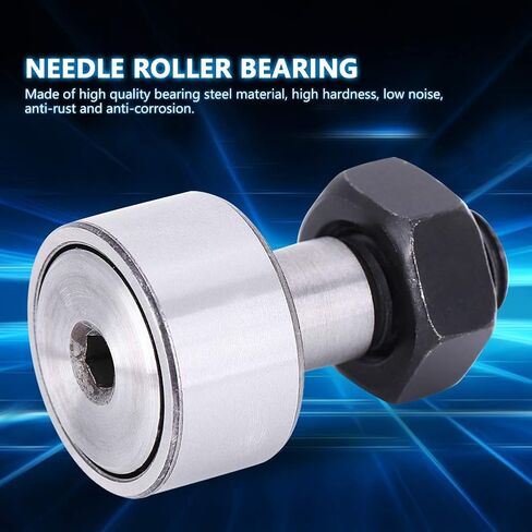 KR22 CF10 Needle Roller Bearing Stud Type Cam Follower High Precision Durable Bearing for Industrial Robots and Automation Equipment 2pcs 22mm Outer Diameter 6mm Inner Diameter in Saudi Arabia
