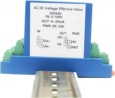 Pressure transducer Voltage Transducer 1 in 1 Out DC24V Power 0-1000V to 4-20mA 0-10V 1-5V 0-5V AC/DC Voltage Sensor Transmitter(DC 0-200V-1-5V) in Saudi Arabia