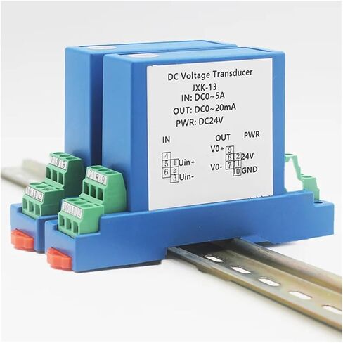 Pressure transducer Voltage Transducer 1 in 1 Out DC24V Power 0-1000V to 4-20mA 0-10V 1-5V 0-5V AC/DC Voltage Sensor Transmitter(DC 0-200V-1-5V) in Saudi Arabia