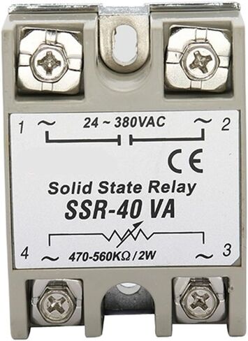 1PCS SSR-10VA SSR-25VA SSR-40VA مرحلة واحدة صغيرة SSR الجهد الصلبة منظم الجهد المقاوم لتنظيم الضغط (SSR-10VA) in Saudi Arabia