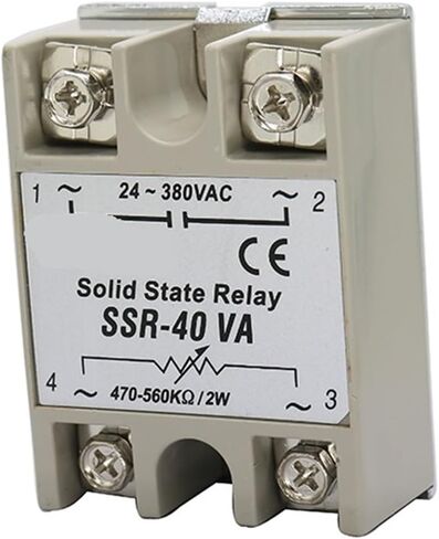 1PCS SSR-10VA SSR-25VA SSR-40VA مرحلة واحدة صغيرة SSR الجهد الصلبة منظم الجهد المقاوم لتنظيم الضغط (SSR-10VA) in Saudi Arabia