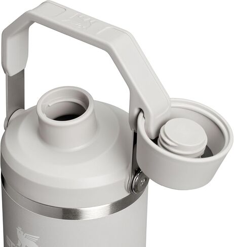 Stanley Iceflow 2.0 Fast Flow Tumbler مع مقبض 40 أوقية | تطور على غطاء الصبفة الزاوية | زجاجة ماء مقاومة للتسرب | معزول الفولاذ المقاوم للصدأ | BPA خالية | الأسود 2.0 in Saudi Arabia