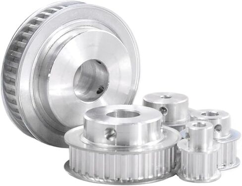 XL 20T Pulley 11mm Width 4/5/6/6.35/7/8/10/12/12.7/14/15/16mm Bore 5.08mm Pitch Transmission Gear Toothed Belt Pulley(15mm,2PCS_for Belt Width 10MM) in Saudi Arabia