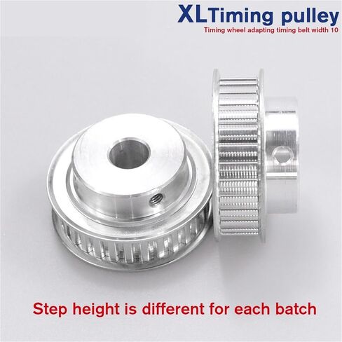 XL 20T Pulley 11mm Width 4/5/6/6.35/7/8/10/12/12.7/14/15/16mm Bore 5.08mm Pitch Transmission Gear Toothed Belt Pulley(15mm,2PCS_for Belt Width 10MM) in Saudi Arabia