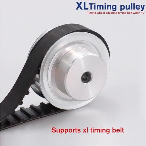 XL 20T Pulley 11mm Width 4/5/6/6.35/7/8/10/12/12.7/14/15/16mm Bore 5.08mm Pitch Transmission Gear Toothed Belt Pulley(15mm,2PCS_for Belt Width 10MM) in Saudi Arabia