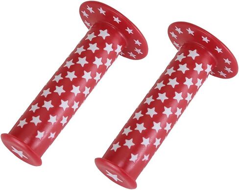 Bicycle Vintage Star BMX Style 124mm Long Classic Bike Grips, Multiple Colors in Saudi Arabia