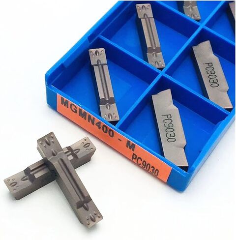 Carbide Tool MGMN150 MGMN200 MGMN300 MGMN400 Slotting Tool Lathe CNC Turning Tool Tool Original Carbide Blade Stainless Steel Tool (Angle : MGMN150 G NC3020, Insert Width(mm) : 100PCS(10box)) in Saudi Arabia