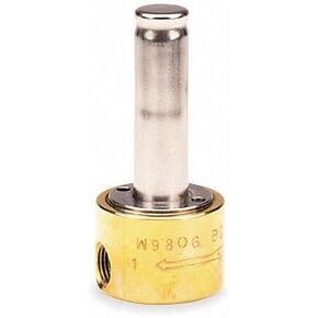 Solenoid Valve Less Coil, 1/4 In, NC, Brass in Kuwait