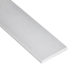 48 "L x 1 1/2" W x 1/16 "T Clear Anodized Aluminium Bar (3 Pack) المصنوع في الولايات المتحدة الأمريكية 4 قدم 1 1/2" شريط مسطح in Kuwait