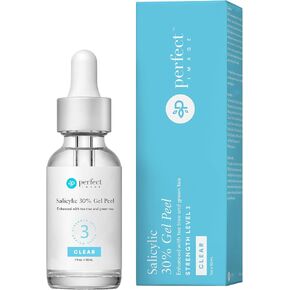Salicylic 10% Gel Peel, Breakout and Pore Minimizer and Cleanser, 15-30 Full Facial Chemical Peels, 1 fl oz. e, 30 mL – Perfect Image in Saudi Arabia