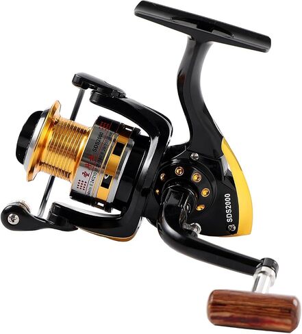 Diwa Spinning Fishing Reels for Saltwater Freshwater 1000 2000 3000 4000 5000 6000 Series Fishing Spool Left/Right Interchangeable Trout Carp Spinning Reel Light and Smooth in Kuwait