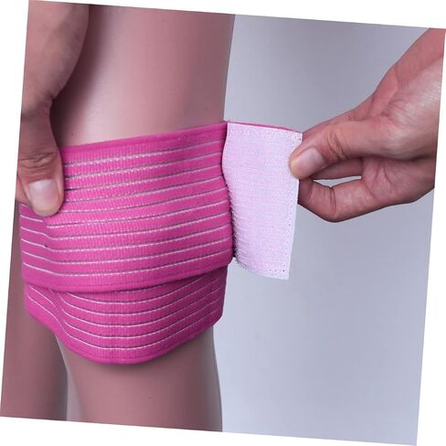 Elastic Winding Strap Knee Support Wrap 120cm Fitness Band for Running and Outdoor Sports Breathable and Adjustable Compression Support for Active Users in Saudi Arabia