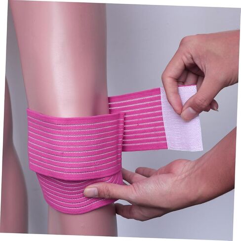 Elastic Winding Strap Knee Support Wrap 120cm Fitness Band for Running and Outdoor Sports Breathable and Adjustable Compression Support for Active Users in Saudi Arabia
