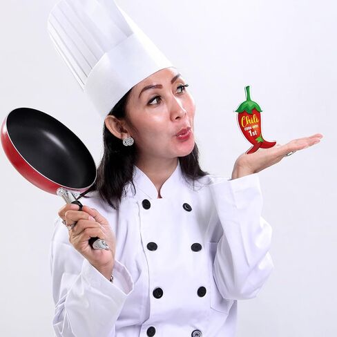 Cinrobiye 6 PCS Chili Cook Off Chili Champ Trophy 1st 3rd Place ، Fire Reather ، Choice's Choice ، معظم جوائز مسابقة Cookoff الأصلية ، الفلفل in Saudi Arabia