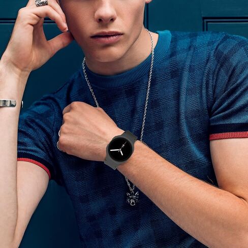 Galaxy Watch 8 Band 40mm 44mm,for Samsung Galaxy Watch 8/8 Classic 46mm Women Men,No Gap Silicone Sport Strap Correa Replacement Wristbands for Samsung Watch 8 Bands 40 44 46 mm in Kuwait