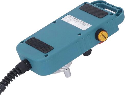 CNC Electronic Handseel 100ppr Generator Manual Pulse Generator مع زر توقف في حالات الطوارئ عالية الكفاءة 4 محاور وحدة تحكم LNC Googol Delta Syntec Fagor Knd M350 DDCSV3.1 XC609 ABS in Saudi Arabia