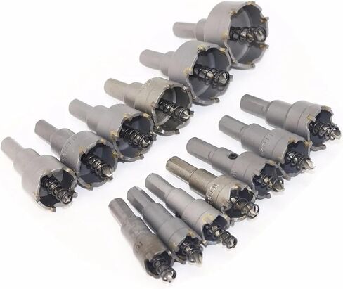 Tungsten Carbide Hole 22-65MM Stainless Steel/Metal Hole Opener Expandable Drill Bit Set 5/6Pcs(6Pcs) in Saudi Arabia