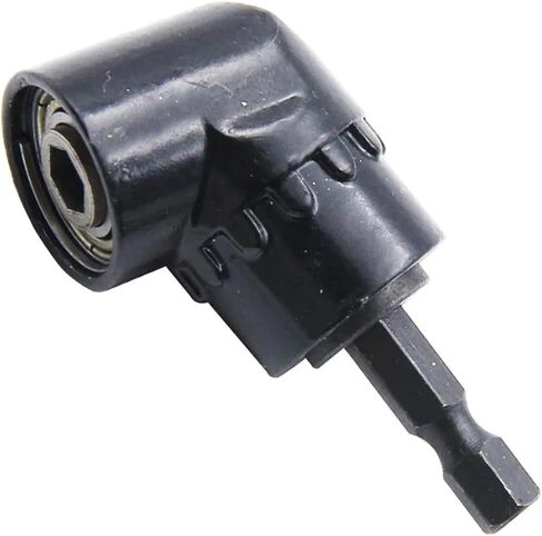 105 Degree Angle Screwdriver Socket Holder Adapter Adjustable Bits Drill Angle Screwdriver Batch Head 1Pcs(Silver) in Saudi Arabia