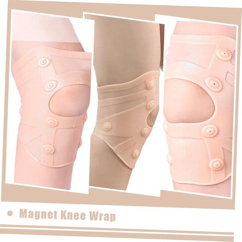 1pc Magnet Knee Compression Sleeve Knee Protective Cushion for Outdoor Sports Breathable Ergonomic Design for Joint Support and Injury Prevention in Saudi Arabia