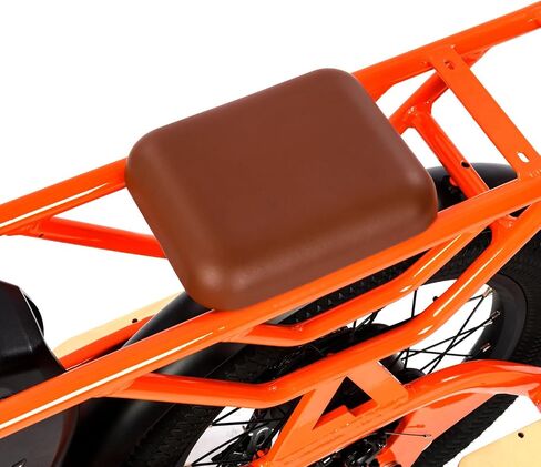 ADDMOTOR Bicycle Manned Cushion for M-81 M-160, Bike Back Shelf Seat Cushion Manned Comfortable Saddle Back Seat in Saudi Arabia