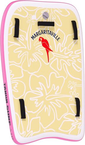 TANDM SURF Margaritaville Tandem Bodyboard ، متعدد الاستخدامات متين للغاية - كما هو موضح في Shark Tank - لركابين - الملحقات المشمولة ، الحافظة ، مجموعة المضخة ومجموعة الصيانة in Saudi Arabia