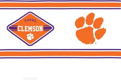 Tervis Clemson Tigers - أول سلسلة مصنوعة في الولايات المتحدة الأمريكية كوب سفر معزول مع عزل معزول يحافظ على المشروبات الباردة والساخنة ، 24 أوقية ، كلاسيكية in Saudi Arabia