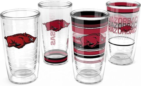 Tervis Arkansas Razorbacks - متنوع مصنوع في الولايات المتحدة الأمريكية كوب سفر معزول مع عزل معزول. in Saudi Arabia