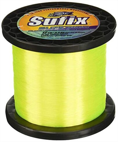 Sufix Superior 1/4-Pound Spool Size Fishing Line (Yellow, 6-Pound) in Kuwait