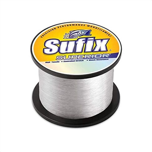 Sufix Superior 1/4-Pound Spool Size Fishing Line (Yellow, 6-Pound) in Kuwait