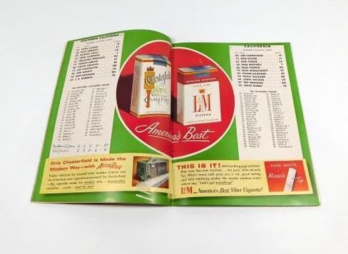1955 USC at California College Football Program 10-22-55 - College Programs in Saudi Arabia