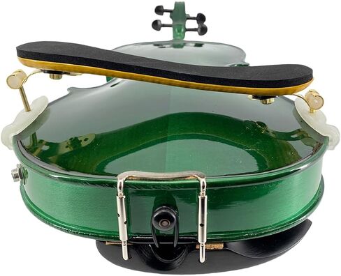 Flame Maple Violin Shoulder Rest for 3/4 4/4 violin Ergonomic Design with Padded Cushion, Non-Slip Feet Violin Accessory for Comfort & Stability Adjustable height Durable for adult in Kuwait