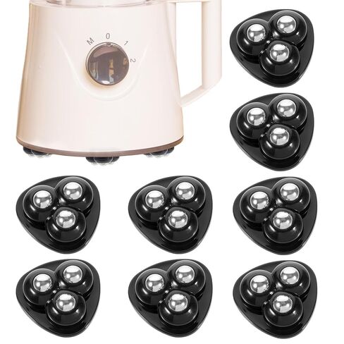 8Pcs Self Adhesive Caster Wheels 360° Swivel Mini Rollers 1.47 Inches Small Appliance Wheels for Storage Box, Small Appliance Storage Bins in Saudi Arabia