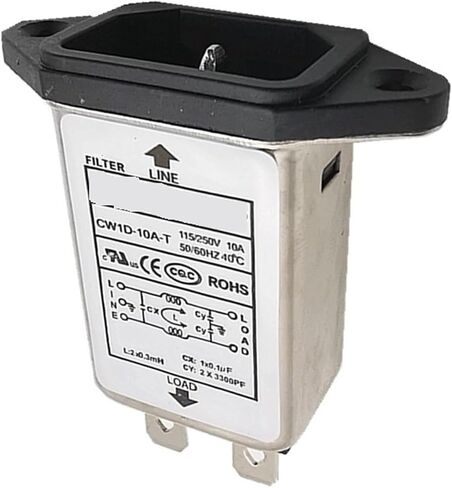 Single-Phase AC Socket Power Filter CW1D-10A-T 220V10A CW1D-06A-T6A(CW1D-06A-Tsmallside) in Saudi Arabia