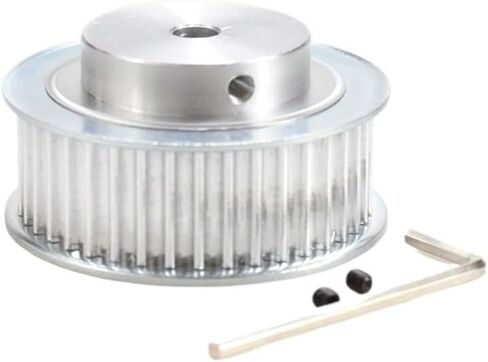 5M BF Type 40T Pulley Inner Bore 8/10/12/14/15/16/17/20/22/22/25mm 40teeth 5mm pitch 16/ 21mm width Htd Belle Bulley (14mm-keyway 5x2.3mm ، 1pc_for width حزام 15 مم) in Saudi Arabia