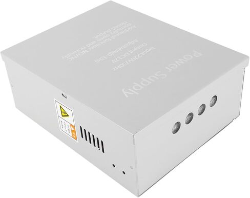 Access Control Delay Power Box, 12V 3A 220V High Efficiency Metal Door Access Power Supply Box for Building Intercom in Saudi Arabia