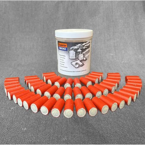 SP-8 PELLET 50 حزمة. كل باعث 850 Cu Ft Cloud أكثر من 60 ثانية. جرة قابلة لإعادة الاستئصال. استخدم مع 5E Electric و 5e Flex Blofer. in Saudi Arabia