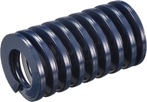 uxcell 3D Printer Die Spring, 25mm OD 40mm Long Spiral Stamping Light Load Compression Mould Die Springs for 3D Printer Electric Part, Blue in Kuwait