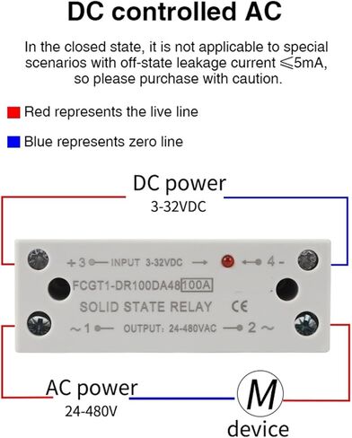 10A 25A 40A 60A 80A 100A Single Phase Slim SSR Solid State Relay with Heat Sink Industrial Relay DIN Rail Mount 1Pcs(AC Control AC,80A) in Saudi Arabia
