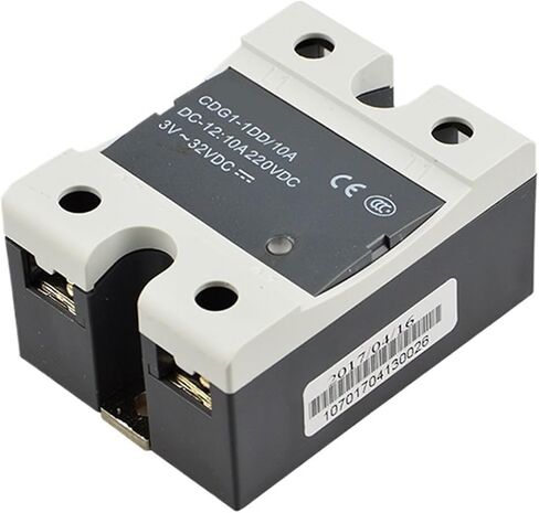 1pc SSR Relay Solid State Relay Single Phase DC Control DC CDG1-1DD 10A 25A 40A 60A 80A SSR-DD(CDG1-1DD 10A) in Saudi Arabia